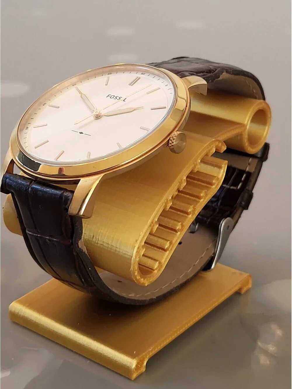 The Minimalist by Fossil 44mm Luxury Men's Watch StainlessSteel Cream Dial LNWOT
